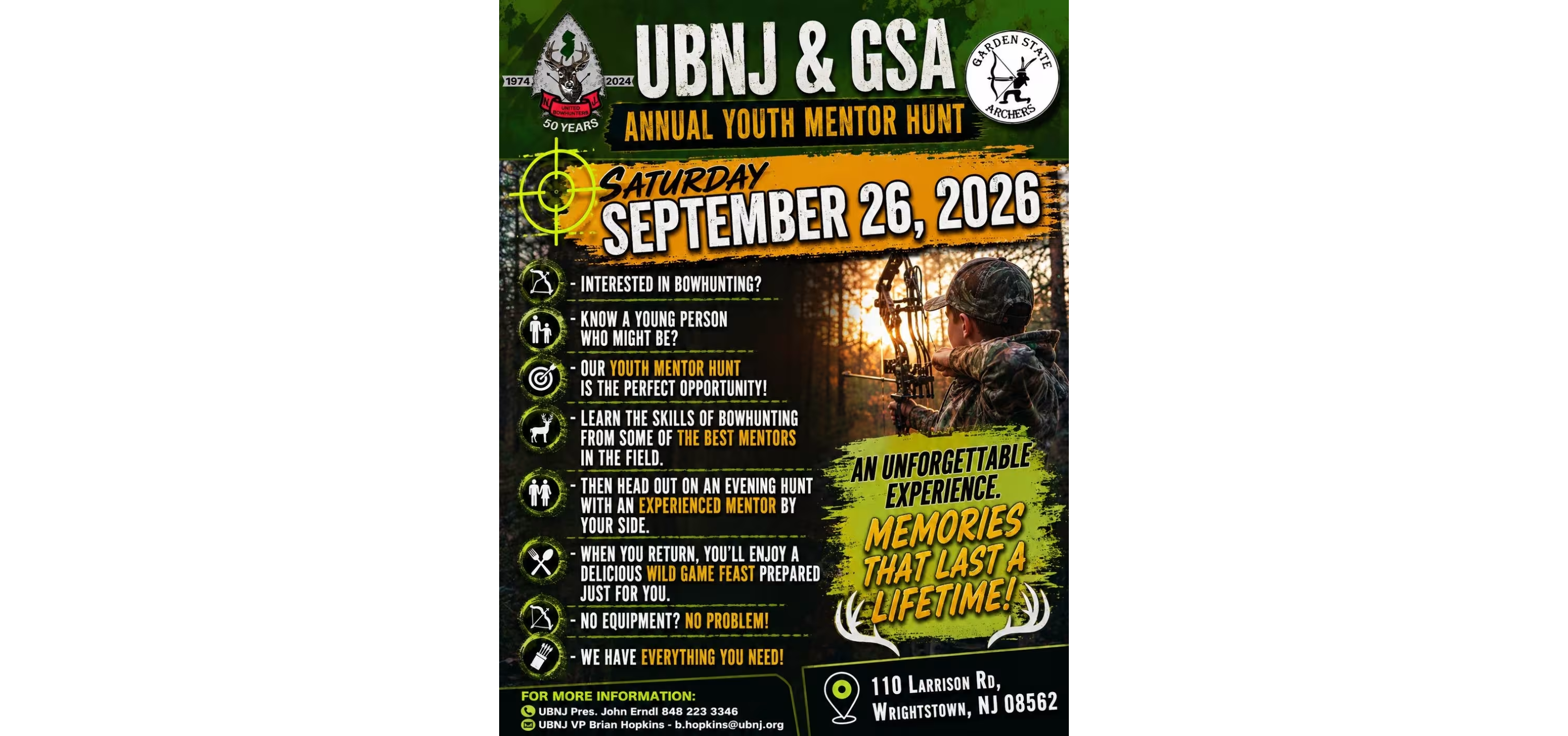 Annual Youth Mentor Hunt