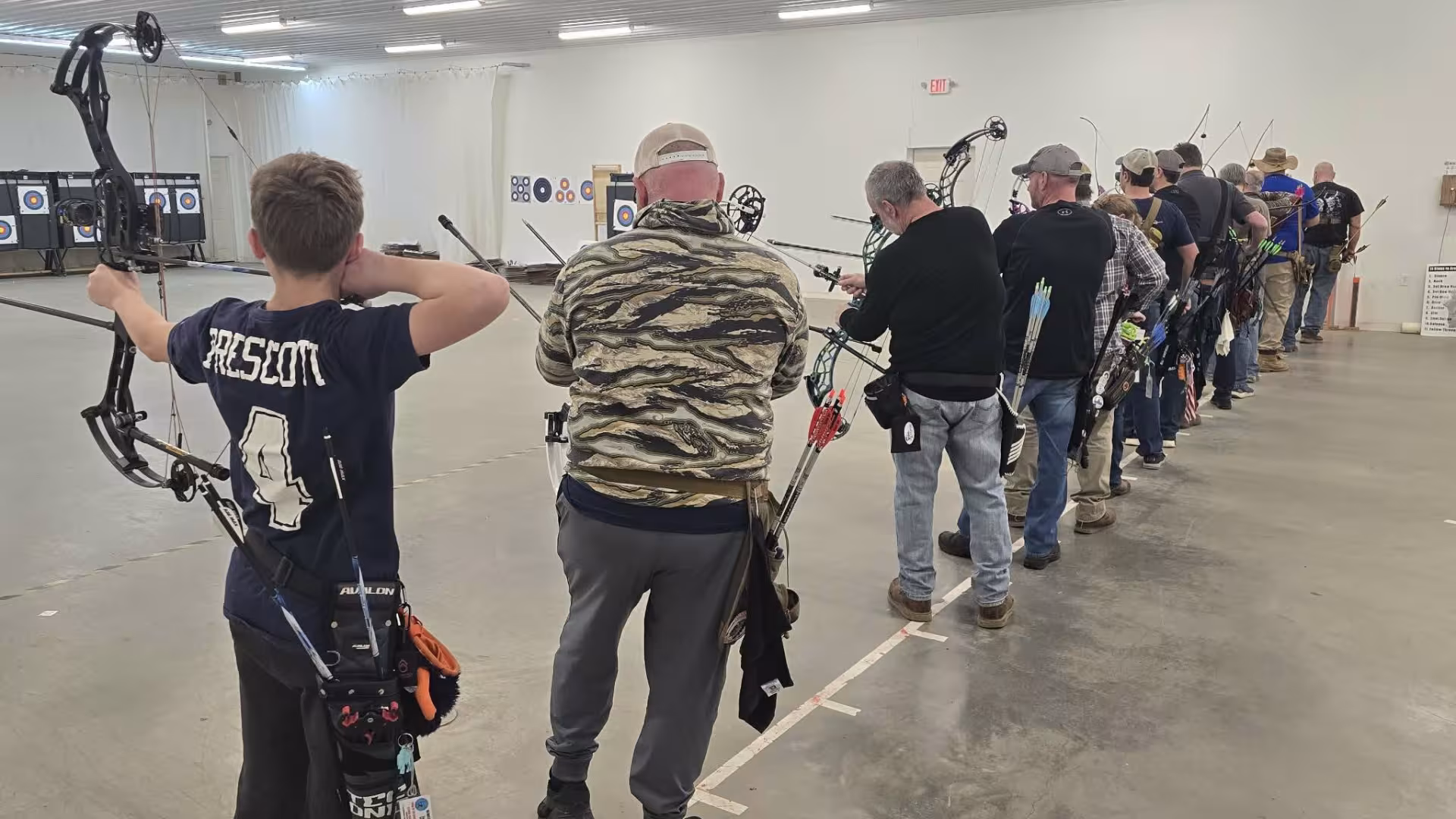 Indoor shoot